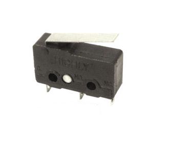 Snap switch; ON-(ON) nonfixed; 3pins. 3A/250VAC SPDT19.8x6.4x10.2mm; 6.3 mm connectors; with lever 17mm HIGHLY SS0501A