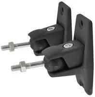 UNIVERSAL SPEAKER MOUNT, BLK, PAIR 129.207UK