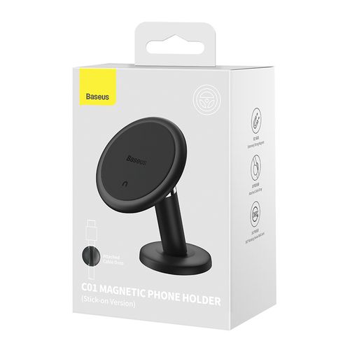 Car Magnetic Mount for Smartphones (Stick-on Version), Black C40140803113-00 6932172648732