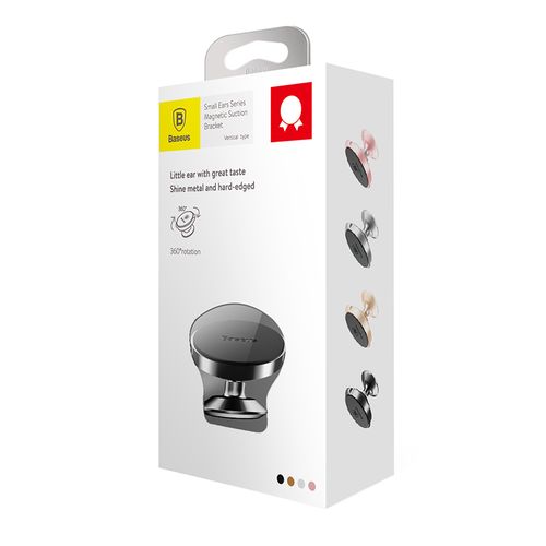 Car Magnetic Mount 360° Swivel for Smartphones, Black SUER-B01 6953156253063