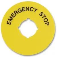 LEGEND, E-STOP SWITCH B3-7603-2