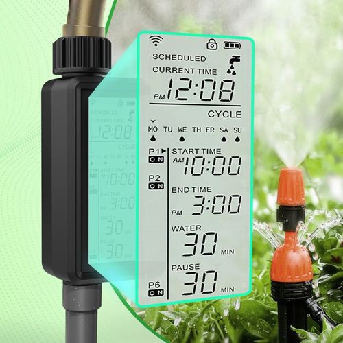 Smart water Irrigation valve with Wi-Fi, TUYA SWT60