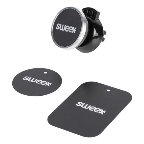 Universal Smartphone Magnetic Mount In-Car Air Vent, SWEEX SWUMSPM250BK 8717534025158