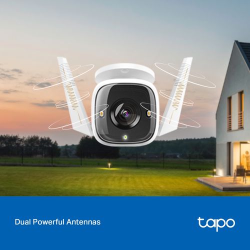 Wi-Fi lauko kamera BULLET, 2K 1440p, LAN, Starlight Color Night Vision, IP66, MicroSD iki 512GB TAPO-C320WS 4897098687031