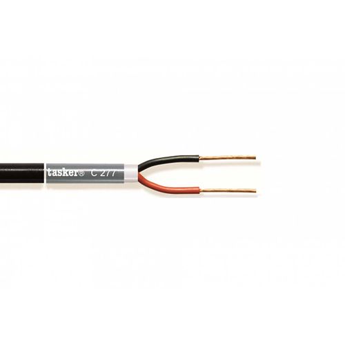 Speaker Cable on Reel 2x 4.00 mm² 50 m Black TASR-C277-BLK 8010246014473