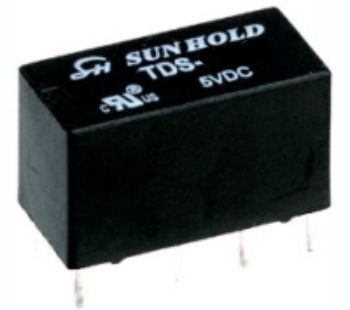 Relay 12VDC 720R 2A Sun Hold TDS-1202L RoHS RE-TDS-1202L