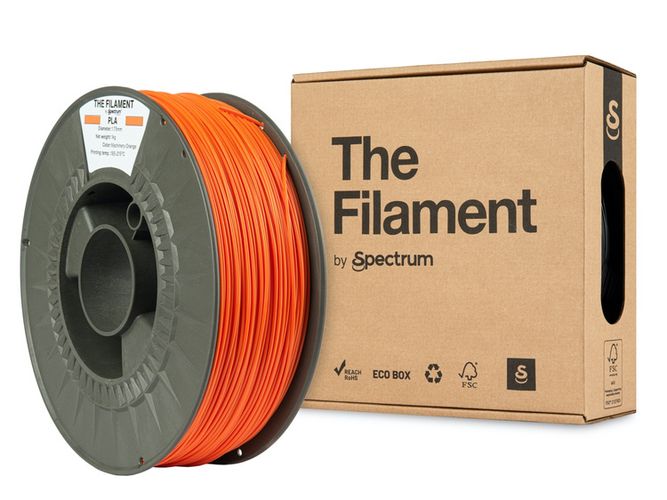 Filament PLA machinery orange 1kg The Filament by Spectrum PLA-mORAN-175-1-TF 5905991405160