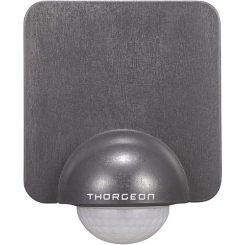 PIR motion sensor, 230Vac, 1200W, 8m, wall mount, IP54, black THORGEON-02026 4751029899637