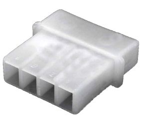 Plug;wire-wire;male;PIN:4;on cable;250VDC;5.08mm TH/CX-04-M