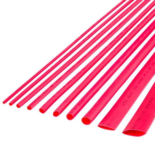 Heat-shrinkable Tube Ø4.5mm Red CB-HFT, 1m TK-4.5R-K