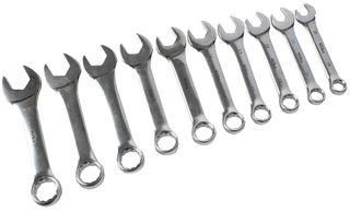 SPANNER SET, STUBBY, MM, 10PC 16501002