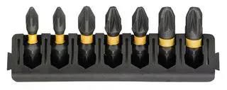 SCREWDRIVING SET , PZ 25MM, 7PC DT70812-QZ