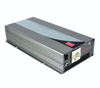 1500W DC/AC converter true sine wave with solar charger function 12V/230V, MEAN WELL TN-1500-212B