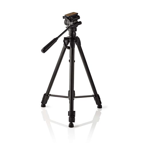 Tripod | Maximum load capacity: 3.0 kg | Minimum working height: 60.0 cm | Maximum working height: 165.0 cm | 3 Segments | Pan & Tilt | Travel bag included | Self levelling feet | ABS / Aluminium | Black TPOD4200BK 5412810292516