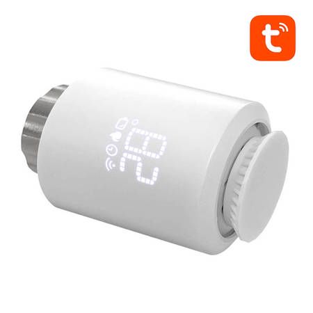 Smart radiator thermo valve, Wi-Fi, TUYA, with LCD indication TRV07-WIFI