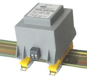 Transformer:encapsulated; 30VA; 230VAC; 24V; 1.25A;Mounting:DIN TSZS30/013M