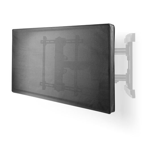 Outdoor TV Screen Cover | Screen size: 55 - 58 " | Supreme Quality Oxford | Black TVOC5558BK 5412810320219