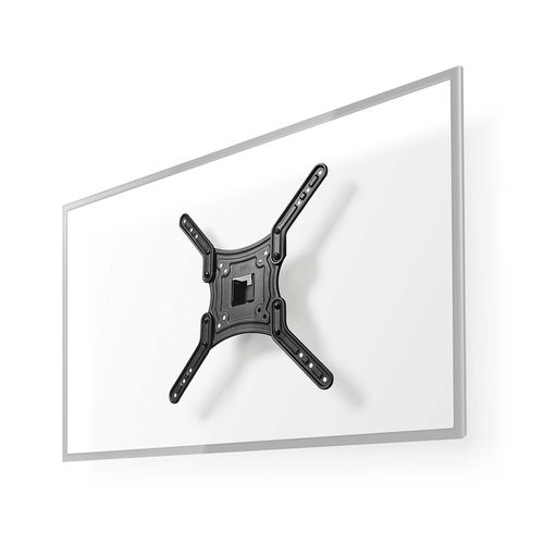 Full Motion TV Wall Mount | 23 - 55 " | Maximum supported screen weight: 30 kg | Tiltable | Rotatable | Minimum wall distance: 67 mm | Maximum wall distance: 67 mm | 1 Pivot point(s) | ABS / Steel | Black TVWM1330BK 5412810268597