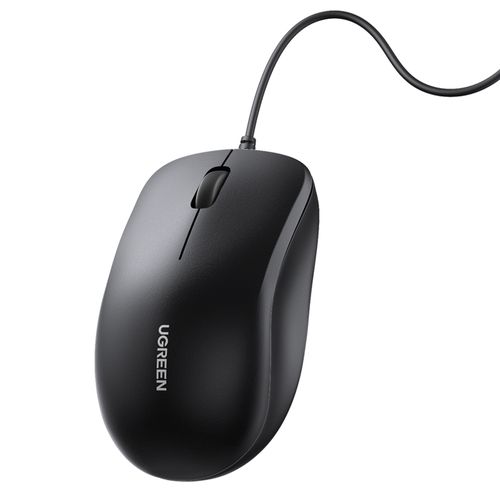 Wired USB Optical Mouse 1200 DPI, Black UGREEN/90789