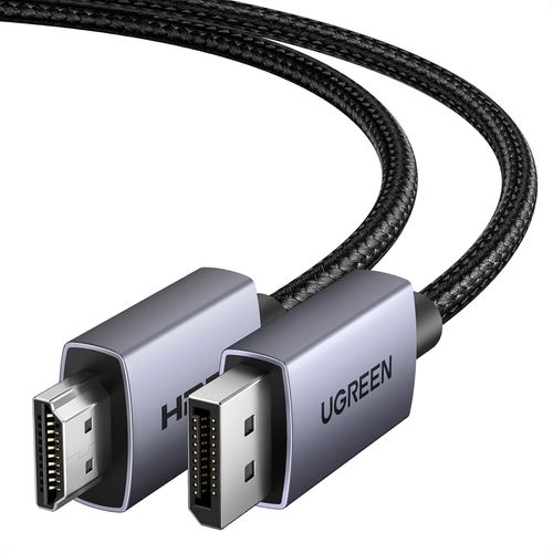 Cable DisplayPort (DP) male - HDMI male single direction 4K@30Hz 3m black DP125 UGREEN UGREEN/35843 6941876238439