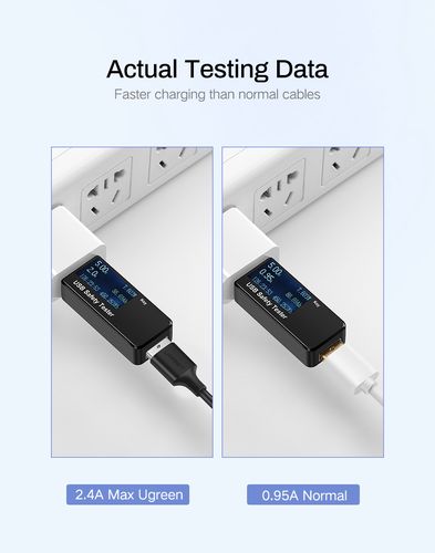 Cable USB A male - microUSB male 1m black US289 UGREEN UGREEN/60136 6957303861361