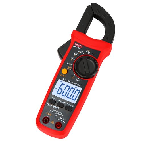 AC digital clamp meter; Øcable: 28mm; LCD (6000); I AC: 6/60/600A UT202A+ 6935750520277