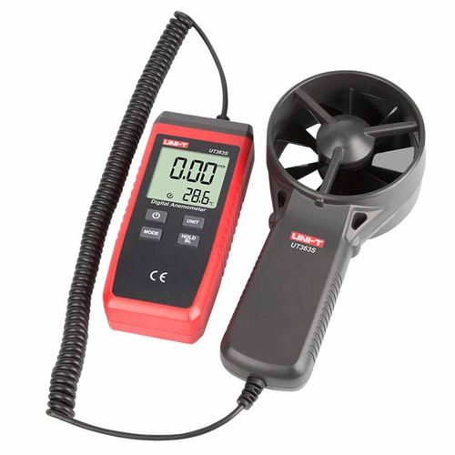 Thermoanemometer; LCD,with a backlit; 0÷30m/s; -10÷50°C UT363S 6935750536339