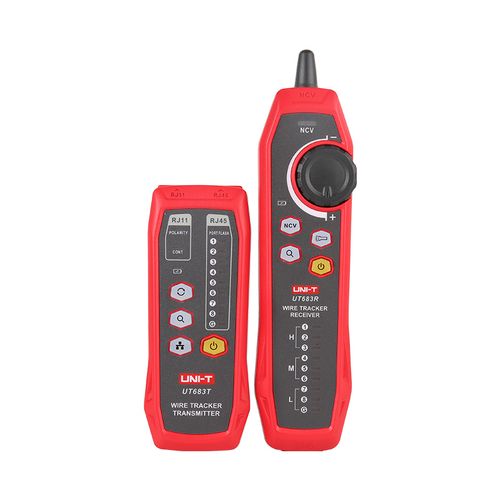 Wire tracking  RJ11＞3000m;  RJ45＞100m;   NCV function;  Headset jack, UNI-T UT683KIT 6935750568323