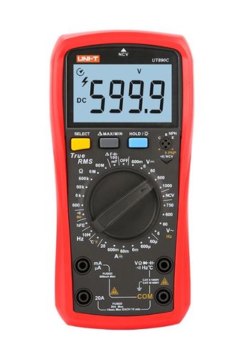 Digital multimeter;LCD;(6000);VDC:0.1÷600mV,6V,60V,600V,1kV, UNI-T UT890C 6935750589113