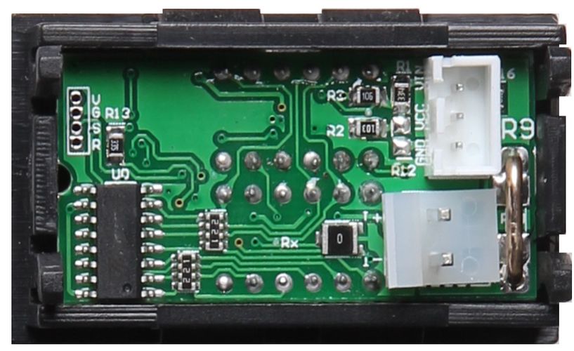 Compact voltage and current meter, working voltager 3.5V-30V, measurement voltage 0-99.9V, current 0-9.99A VAM10010 4250236817897