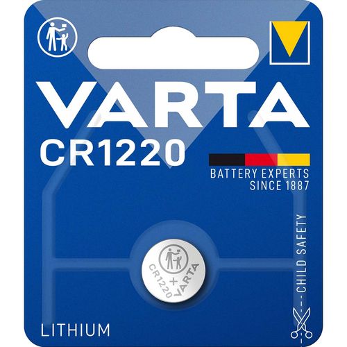 Lithium Button Cell Battery CR1220 3 V 1-Blister VARTA-CR1220 4008496276899