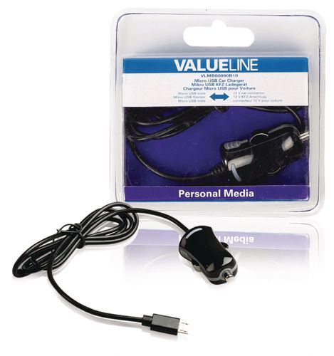 Car Charger 1-Output 2.1 A Micro USB Black VLMB60890B10 5412810211340