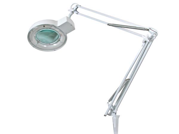 Desktop clamp magnifier lamp. Mag; 3x, ø=120mm VTLAMP2WN8 5410329462581