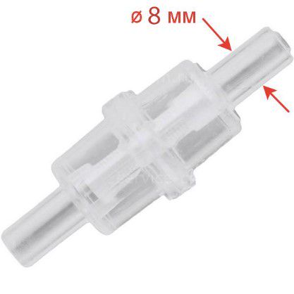 Water Inlet Filter ø8mm NV99.001, 16014316 SAECO, BIANCHI for Coffee Machines W8-07503/SAEC