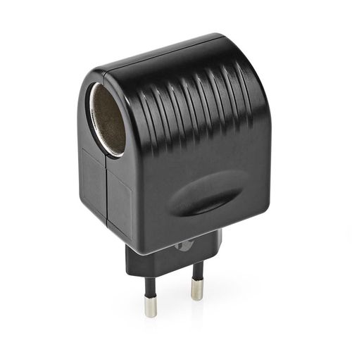 Power Socket Adapter | Type C (CEE 7/16) | 100 - 240 V AC 50/60 Hz | 12 V DC | 6 W | Mains Powered | 0.3 A | Black | Plastic WACA12V 5412810292585