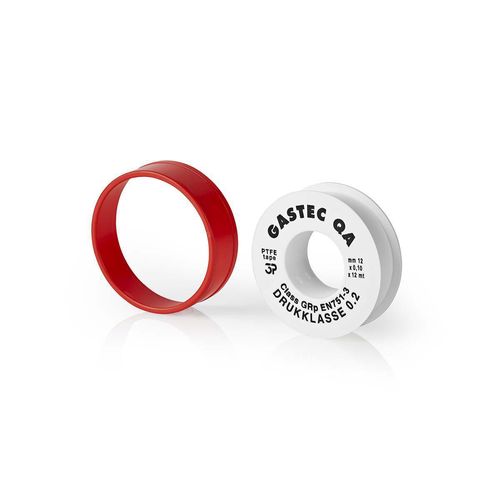 Tread Seal PTFE Tape | 12.00 m | Appliance: Connection | Red / White WATA110WT 5412810301492