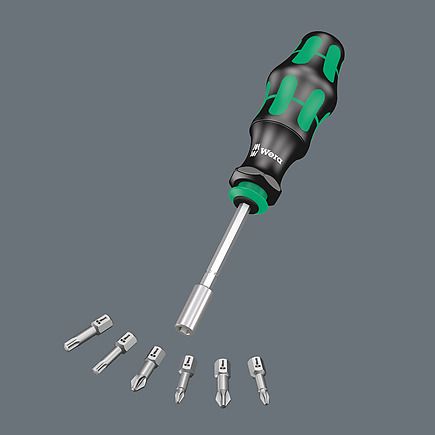 Holder with Bit Magazine Kraftform Kompakt 28 SB, 073240 Wera WER/073240 4013288138927