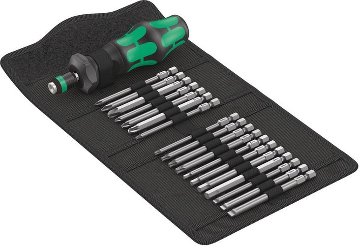 Screwdriver Kit Kraftform Kompakt Turbo 1, 19 pieces WER/057482