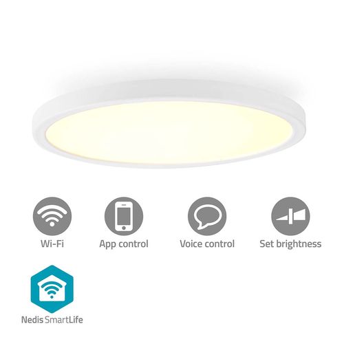 SmartLife Ceiling Light | Wi-Fi | RGB / Warm to Cool White | Round | Diameter: 290 mm | 1800 lm | 2700 - 6500 K | IP20 | Energy class: F | Android™ / IOS WIFILAC31WT 5412810438211