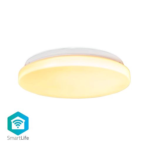 SmartLife Ceiling Light | RGB / Warm to Cool White | Round | Diameter: 260 mm | 1820 lm | 3000 - 6500 K | IP20 | Energy class: F | Android™ / IOS WIFILAW11WT 5412810407156
