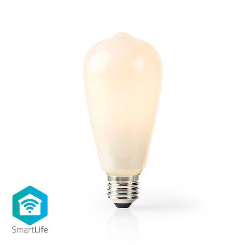 SmartLife LED Filament Bulb | E27 | 500 lm | 5 W | Warm White | 2700 K | Glass | Android™ / IOS | ST64 | 1 pcs WIFILF11WTST64 5412810317714