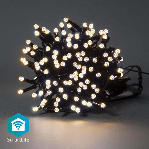 SmartLife Christmas Lights | String | Wi-Fi | Warm White | 100 LED's | 10.0 m | Android™ / IOS WIFILX01W100 5412810404193