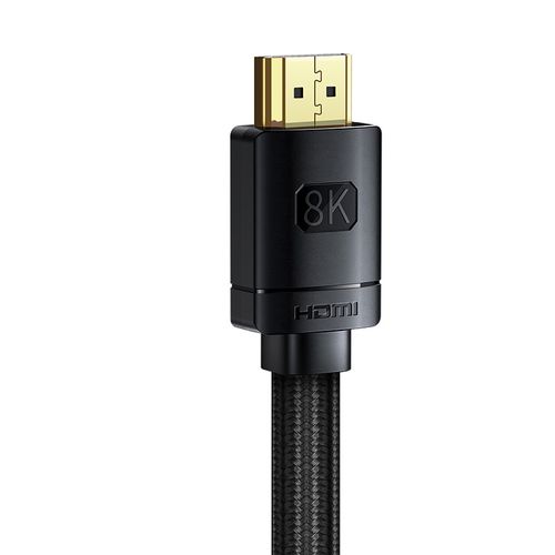 Cable HDMI-HDMI 5m (HDMI 2.1) Black 8K 60Hz, BASEUS WKGQ040201 6932172614140