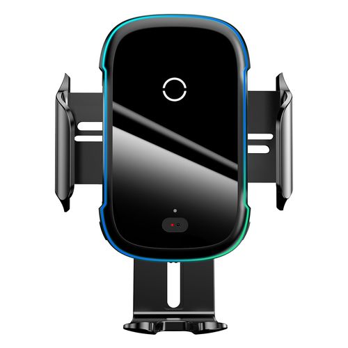 Car Mount for 4.7-6.5" Smartphones with Wireless Qi Charging 15W, IR Sensor WXHW03-01 6953156212466