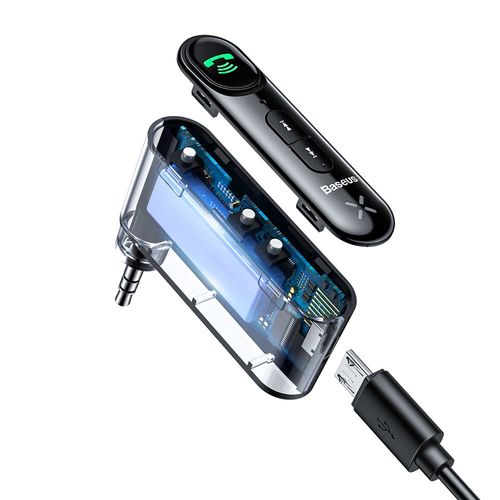 Car AUX - Bluetooth Audio Receiver with Hands-free Function WXQY-01 6953156296152