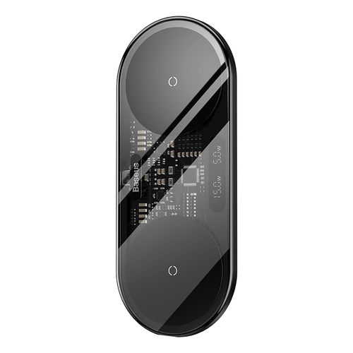 Wireless 2-in-1 Qi Charger 20W with Power Display, Black WXSX010101 6932172612672