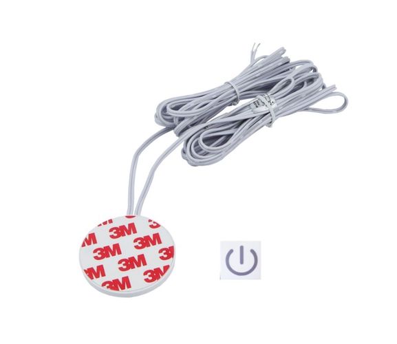 LED controller 12-24Vdc, 5A, touch sensitive, works thru <38mm wood surfaces WYL-WP-S-BI-01 5908293414984