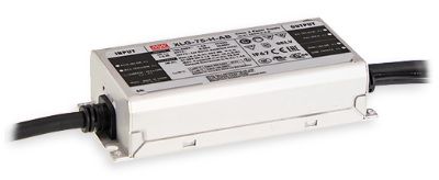 Constant Voltage + Constant Current LED 12V 5A, adjusted, IP67, MEAN WELL XLG-75-12-A