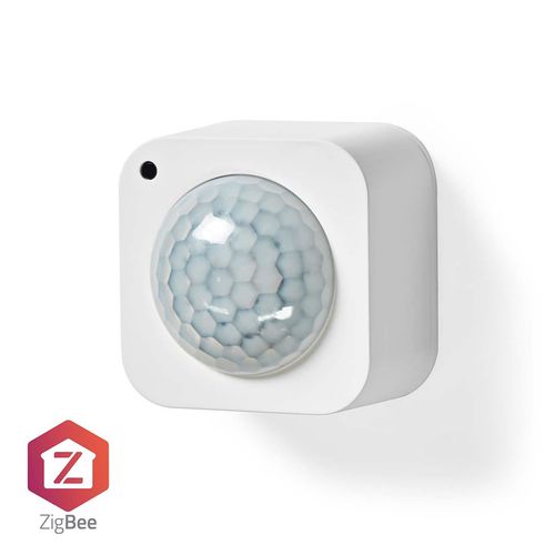 SmartLife Motion Sensor | Zigbee 3.0 | Battery Powered / USB Powered | Detector angle: 100 ° | Detector range: 7 m | Max. battery life: 24 Months | White ZBSM20WT