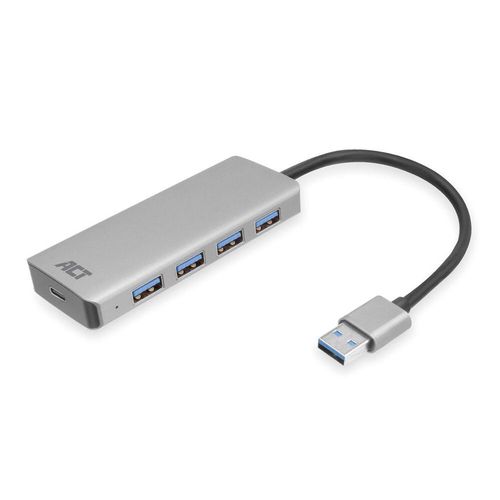 USB 3.1 4-Port hub with exernal power adaptor ACTAC6121 8716065550269; 8716065550269
